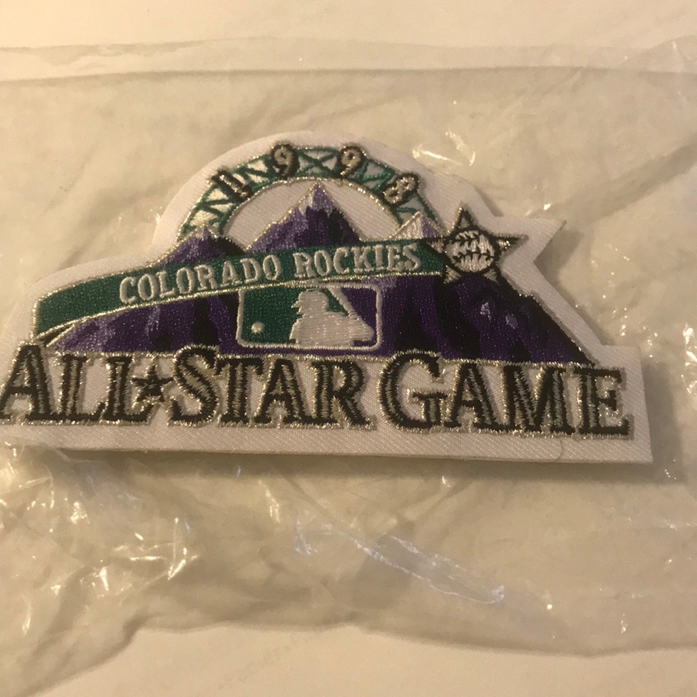 Colorado Rockies All Star Game Patch 1998.